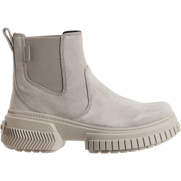 NEW SOREL Ona Ave Chelsea Boots - Waterproof, Leather in gray for women 825 7S3 - Picture 4 of 8